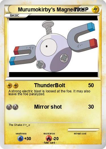 Pokemon Murumokirby's Magnemite