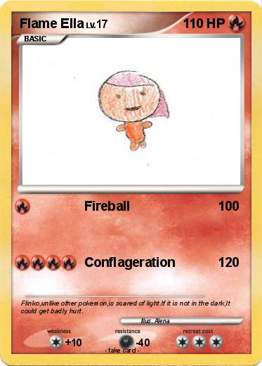 Pokemon Flame Ella