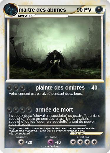 Pokemon maître des abimes