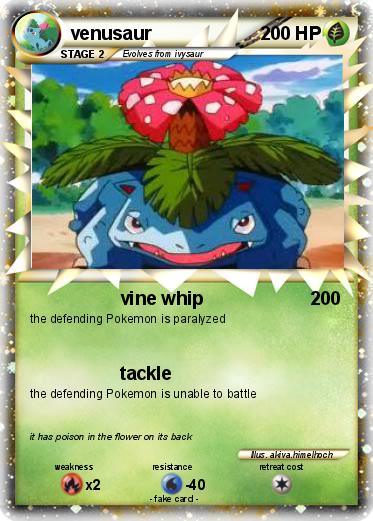 Pokemon venusaur