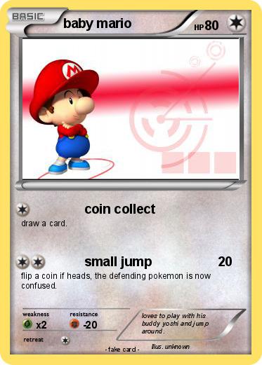 Pokemon baby mario