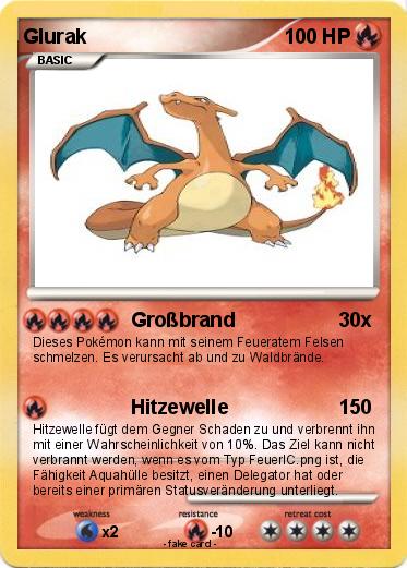Pokemon Glurak
