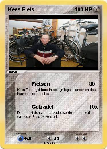 Pokemon Kees Fiets