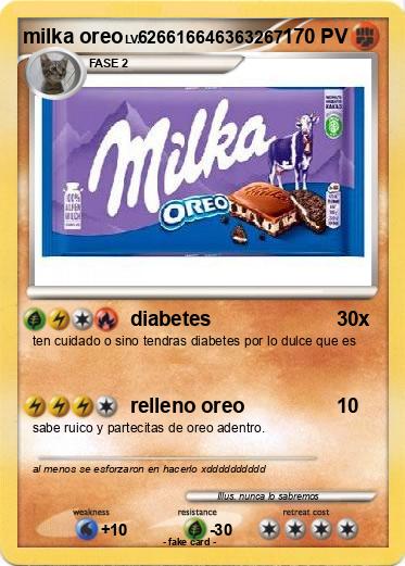 Pokemon milka oreo