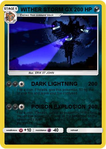 Pokemon WITHER STORM GX