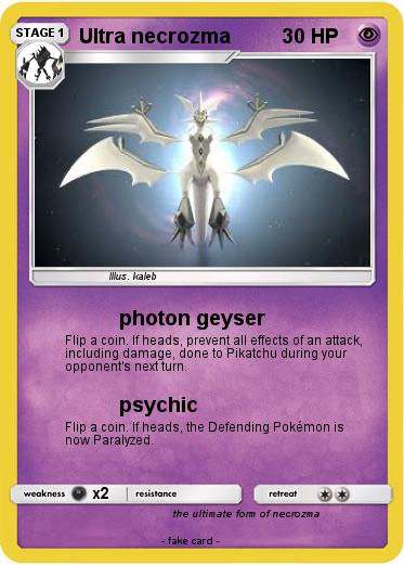 Pokemon Ultra necrozma