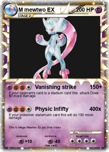 Pokemon M mewtwo EX