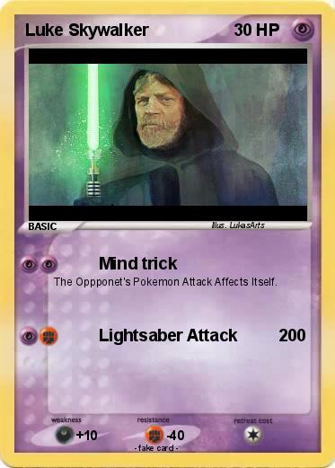 Pokemon Luke Skywalker