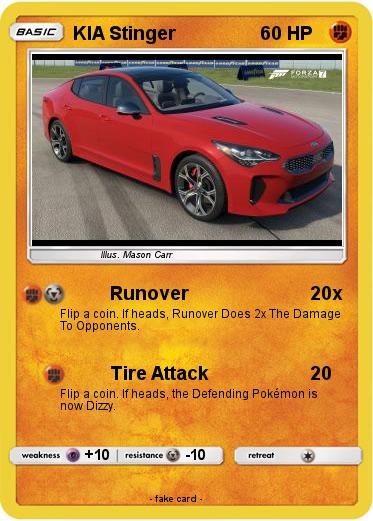 Pokemon KIA Stinger