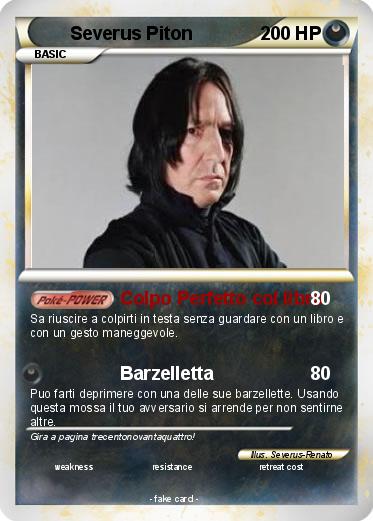 Pokemon Severus Piton