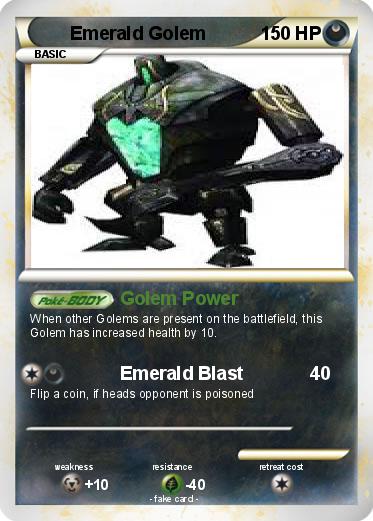 Pokemon Emerald Golem