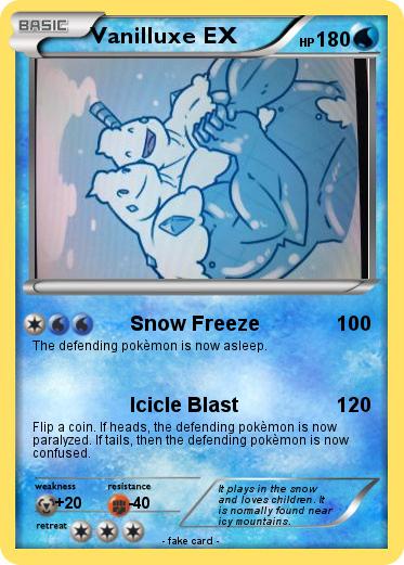 Pokemon Vanilluxe EX