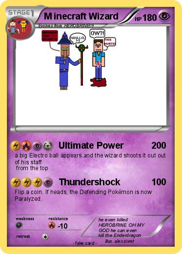 Pokemon M inecraft Wizard