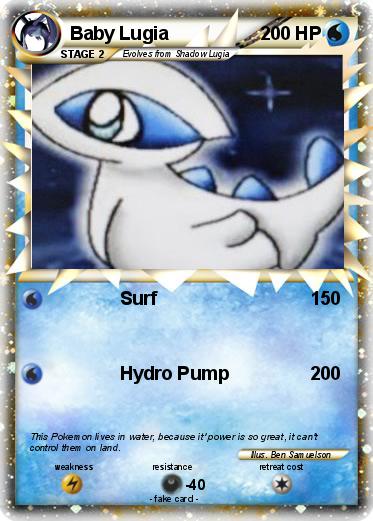 Pokemon Baby Lugia
