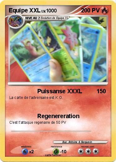 Pokemon Equipe XXL