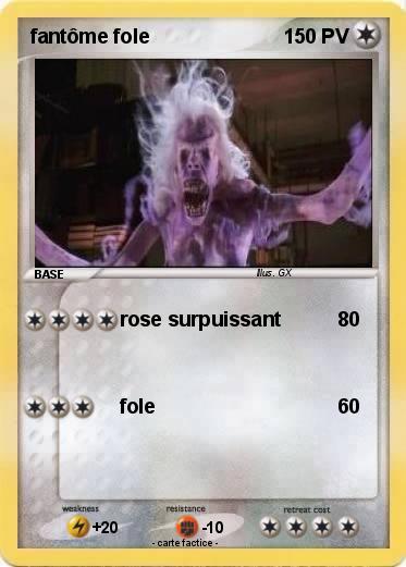 Pokemon fantôme fole
