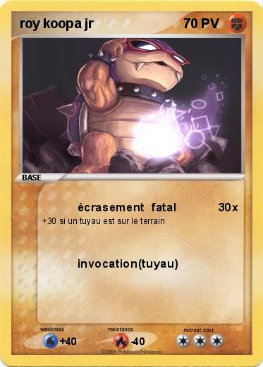 Pokemon roy koopa jr