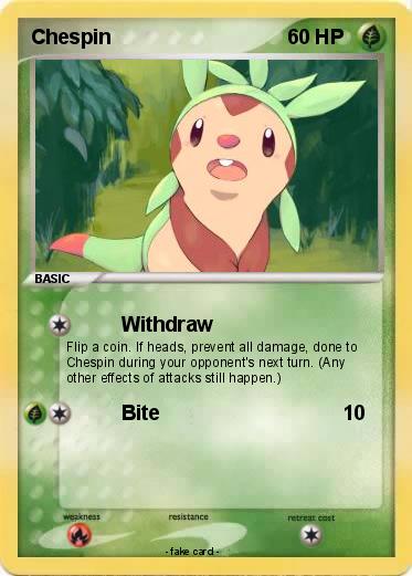 Pokemon Chespin