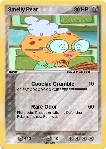 Pokemon Smelly Pear