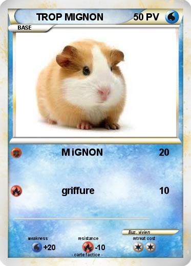 Pokemon TROP MIGNON