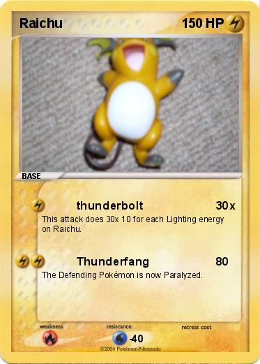 Pokemon Raichu