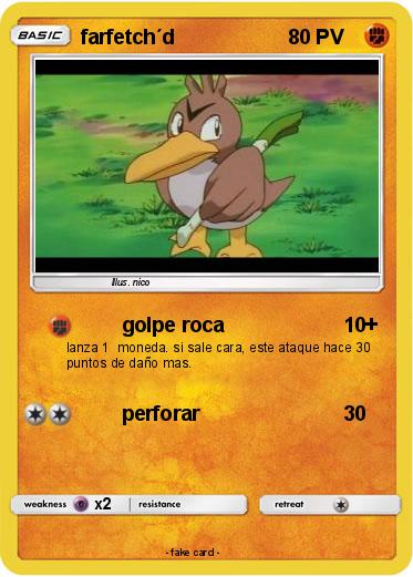 Pokemon farfetch´d