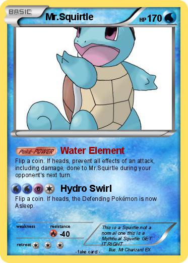 Pokemon Mr.Squirtle