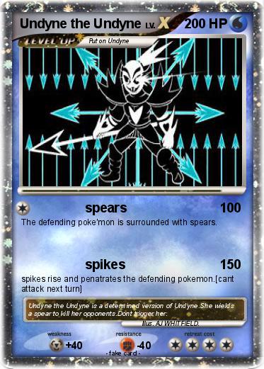 Pokemon Undyne the Undyne