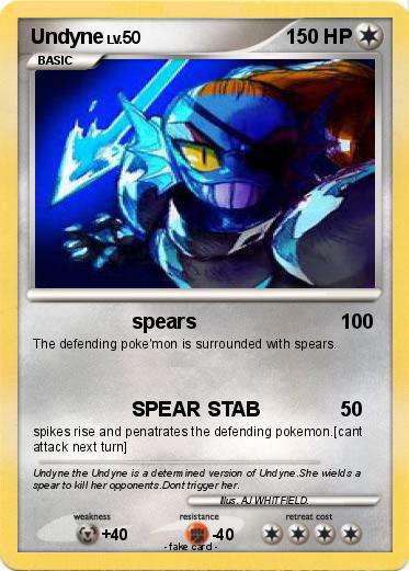 Pokemon Undyne