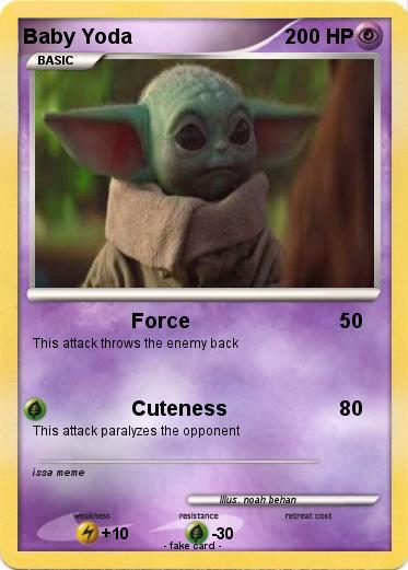 Pokemon Baby Yoda