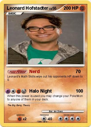 Pokemon Leonard Hofstadter
