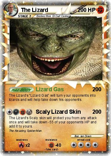 Pokemon The Lizard