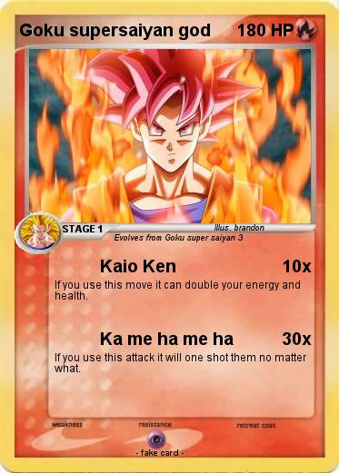 Pokemon Goku supersaiyan god