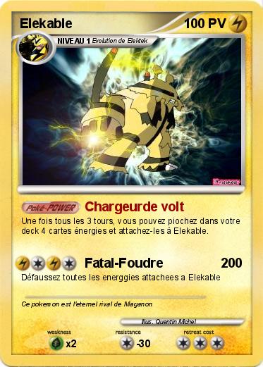 Pokemon Elekable
