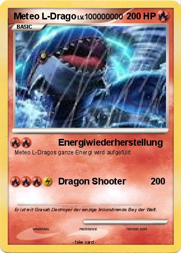 Pokemon Meteo L-Drago