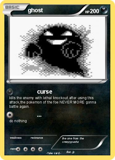 Pokemon ghost