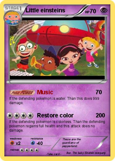 Pokemon Little einsteins