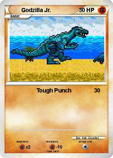Pokemon Godzilla Jr.