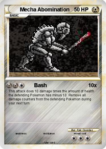 Pokemon Mecha Abomination