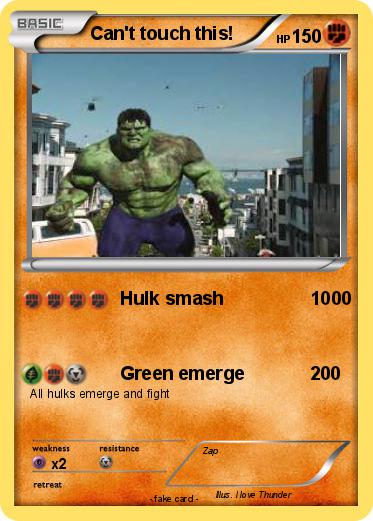 Pokemon Can't touch this!