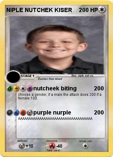 Pokemon NIPLE NUTCHEK KISER