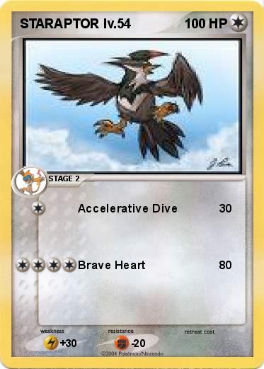 Pokemon STARAPTOR lv.54