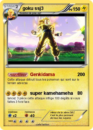 Pokemon goku ssj3