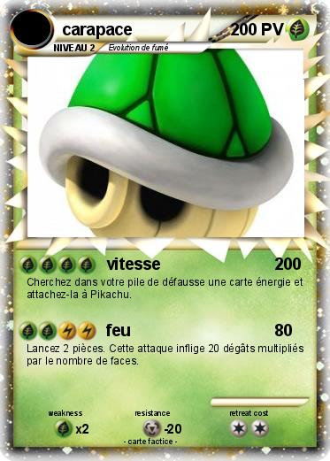 Pokemon carapace