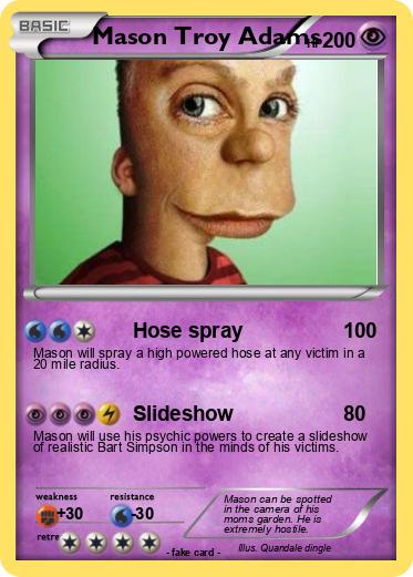 Pokemon Mason Troy Adams