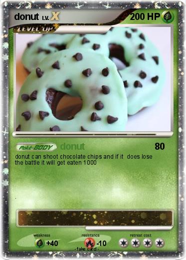Pokemon donut