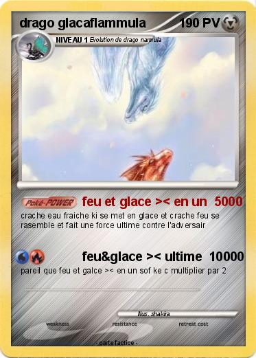 Pokemon drago glacaflammula