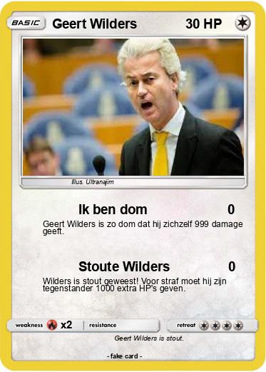 Pokemon Geert Wilders