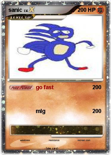 Pokemon sanic