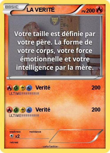 Pokemon LA VERITÉ